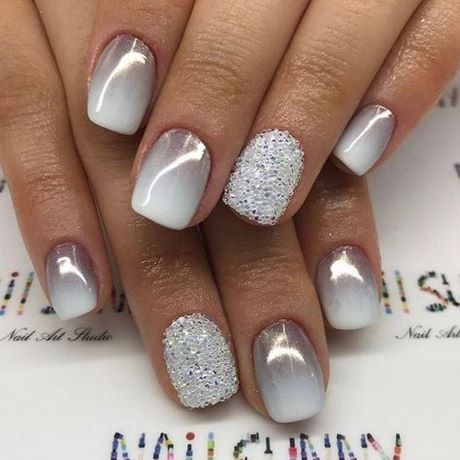 silver-glitter-gel-nails-77_8 Argint sclipici gel unghii