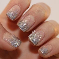 silver-glitter-nails-28_13 Unghii cu sclipici de argint