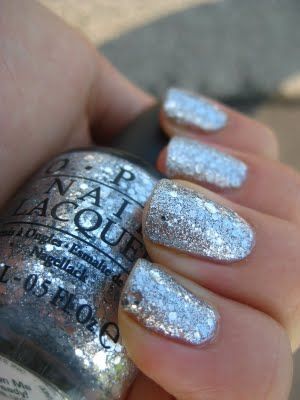 silver-sparkle-nail-polish-17_3 Lac de unghii Silver sparkle