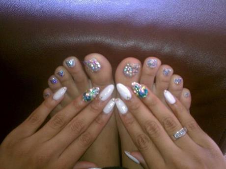 sparkle-toe-nails-77 Sparkle unghiile de la picioare