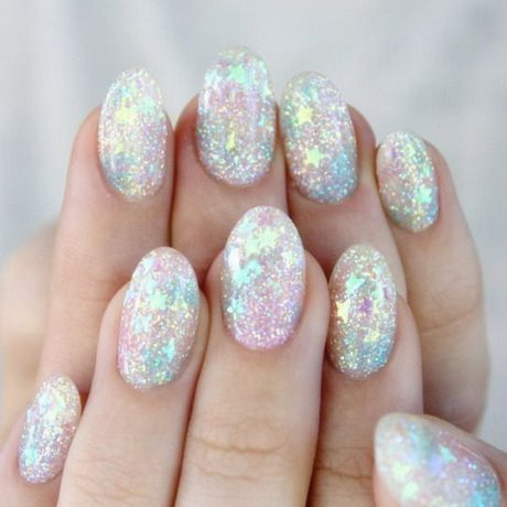 sparkly-gel-nails-65_17 Unghii cu gel sclipitor