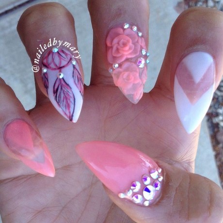 stiletto-3d-nails-59_16 Stiletto 3D cuie