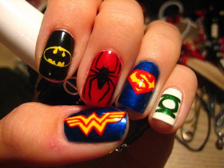 superhero-nail-designs-08_2 Modele de unghii super-erou