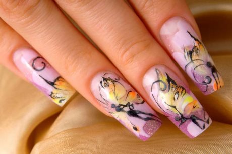 unique-manicure-ideas-71_13 Idei unice de manichiură