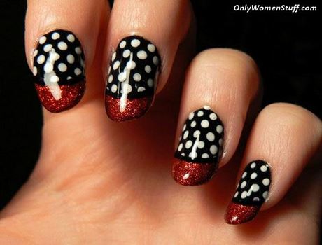 very-easy-nail-art-designs-for-beginners-87_9 Modele de unghii foarte ușoare pentru începători