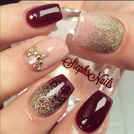 winter-color-nail-designs-62_14 Modele de unghii de culoare de iarnă
