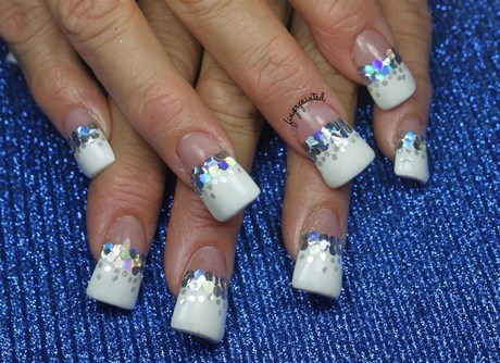 winter-french-nail-designs-69_15 Modele de unghii franceze de iarnă