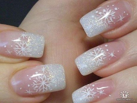 winter-french-nail-designs-69_3 Modele de unghii franceze de iarnă