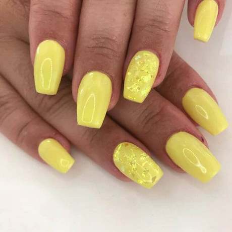 yellow-glitter-nails-67_6 Unghii cu sclipici galbene