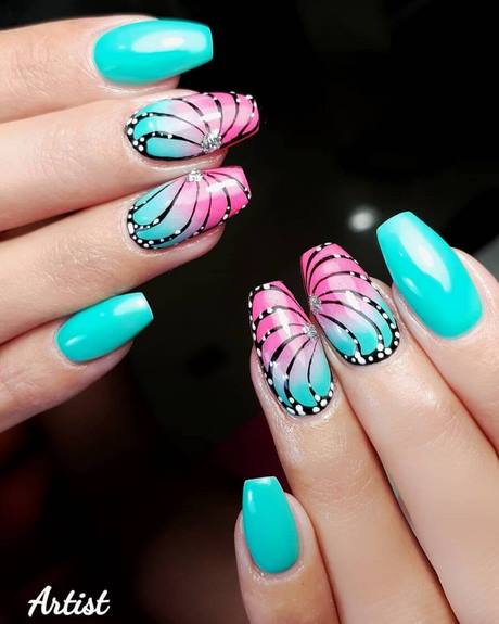 butterfly-nail-designs-2023-47_12 Modele de unghii fluture 2023