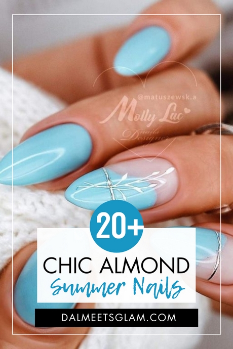 nail-designs-2023-almond-shape-17 Modele de unghii 2023 formă de migdale