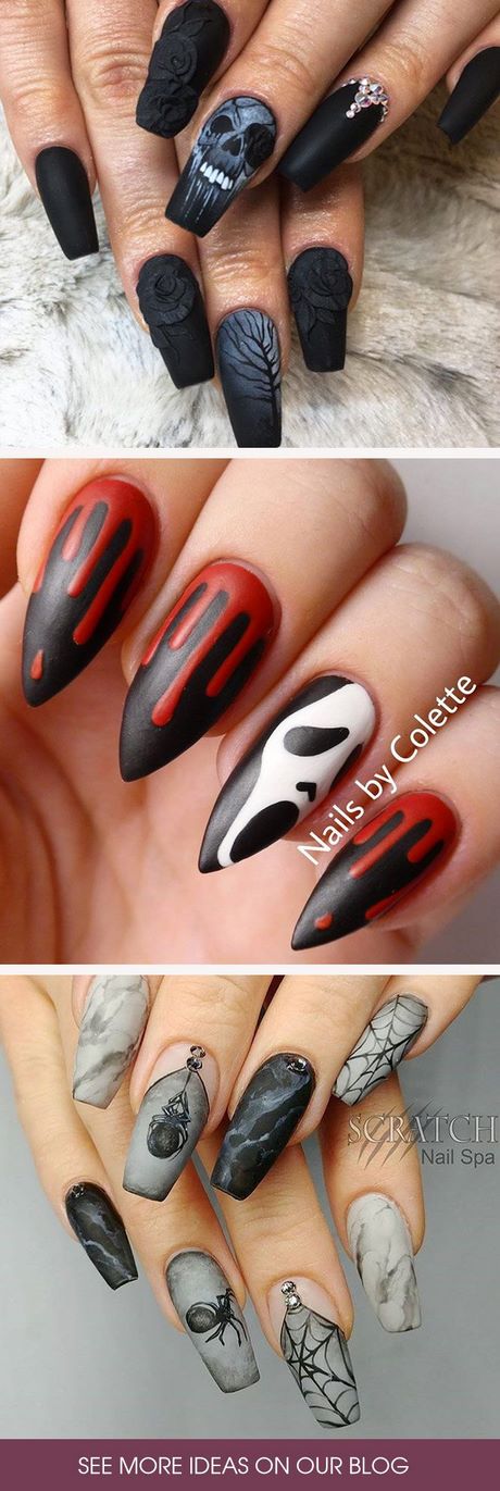 nail-designs-for-halloween-2023-19_13 Modele de unghii pentru halloween 2023