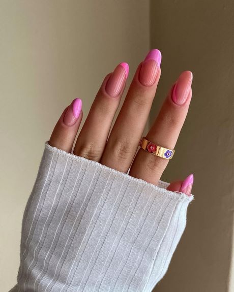 pink-nail-designs-2023-78_9 Modele de unghii roz 2023