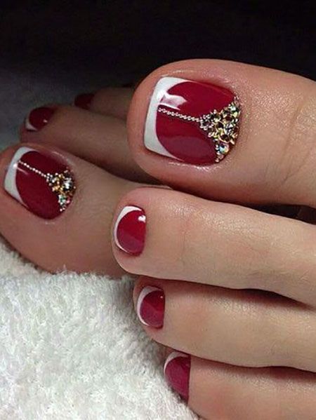 toe-nail-art-design-2023-12_18 Toe nail art design 2023