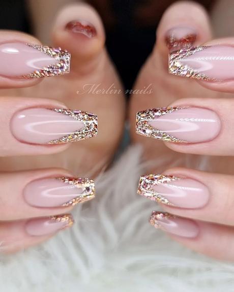 wedding-nail-designs-2023-29 Modele de unghii de nuntă 2023