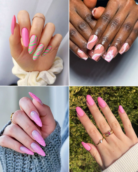 pink-nail-art-2023-001 Nail Art roz 2023