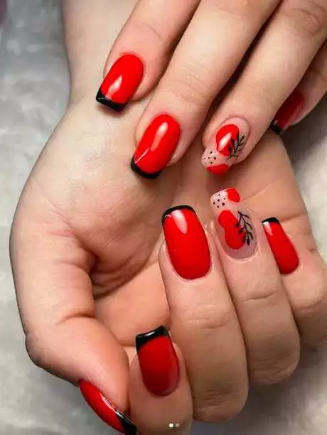 black-and-red-nail-designs-2023-12_4-15 Modele de unghii negre și roșii 2023