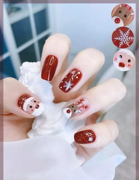 christmas-nail-designs-2023-short-nails-58_9-19 Modele de unghii de Crăciun 2023 unghii scurte