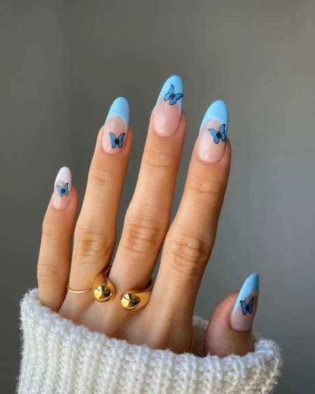 nail-designs-summer-2023-blue-30_2-11 Modele de unghii vara 2023 albastru