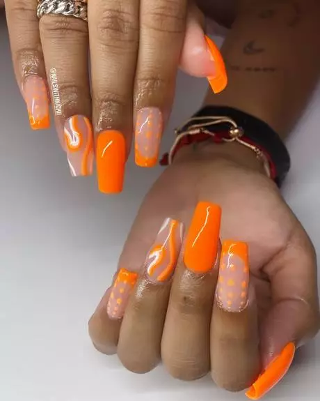 orange-nail-designs-2023-short-nails-87_3-10 Modele de unghii portocalii 2023 unghii scurte
