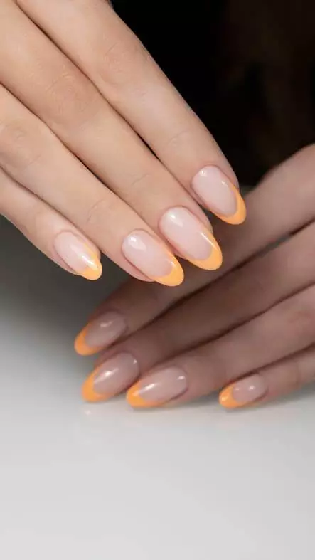 orange-nail-designs-2023-short-nails-87_7-17 Modele de unghii portocalii 2023 unghii scurte