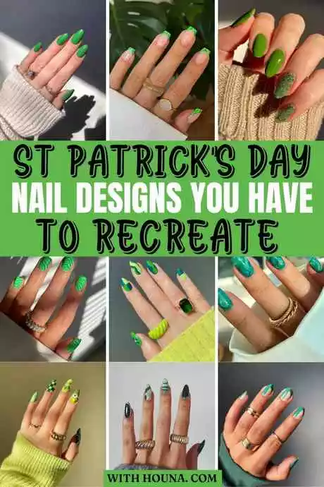 st-patricks-day-nail-designs-2023-99_11-4 Modele de unghii de Ziua Sfântului patrick 2023