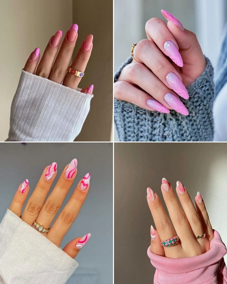 pink-nail-design-2023-001 Design de unghii roz 2023