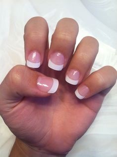 acrylic-french-manicure-25_14 Manichiură franțuzească acrilică