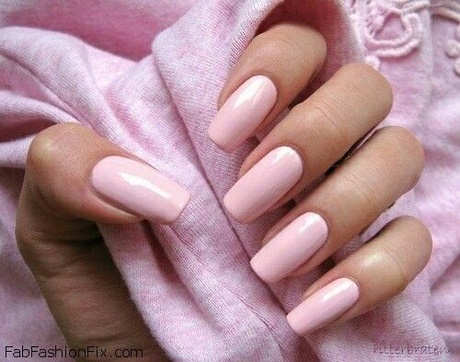 baby-pink-manicure-60_17 Manichiura roz pentru copii
