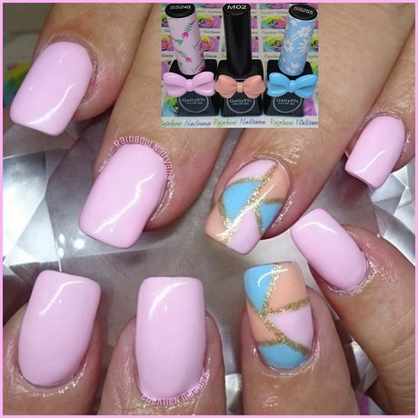 baby-pink-nail-designs-80_19 Modele de unghii roz pentru copii