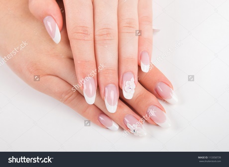 beautiful-french-manicure-nails-34_3 Unghii frumoase de manichiură franceză