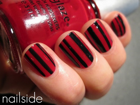 black-and-red-nail-polish-designs-67_12 Modele de lacuri de unghii negre și roșii