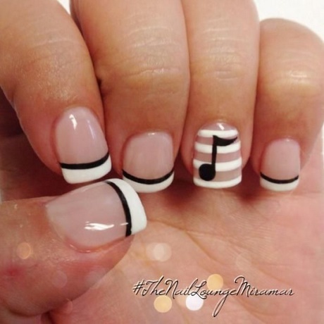 black-and-white-french-manicure-designs-01_6 Modele de manichiură franceză alb-negru