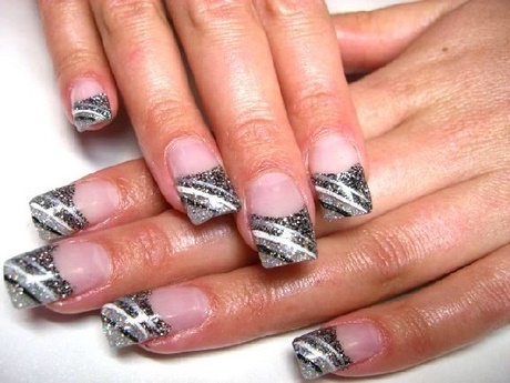 black-and-white-french-nails-58_11 Unghiile franceze alb-negru