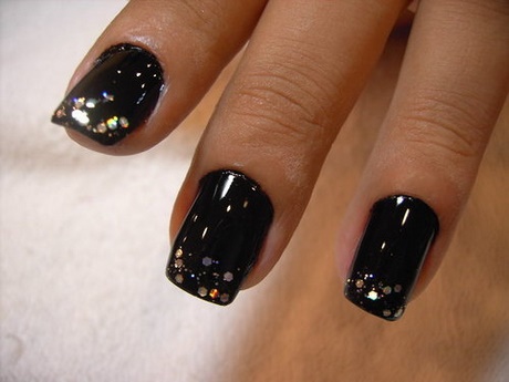 black-art-nails-97_12 Unghii de artă neagră