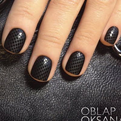 black-art-nails-97_13 Unghii de artă neagră