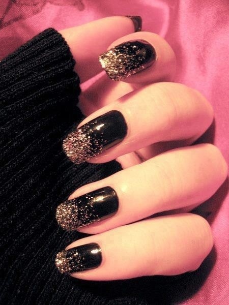 black-art-nails-97_4 Unghii de artă neagră