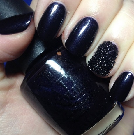 black-art-nails-97_9 Unghii de artă neagră