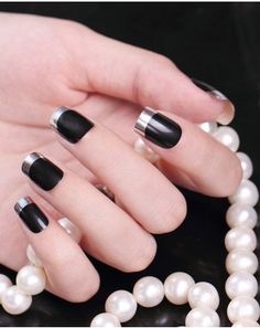 black-n-silver-nail-art-75_2 Negru N argint nail art