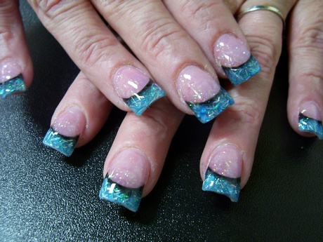 blue-french-manicure-nails-51_19 Albastru unghii manichiura frantuzeasca