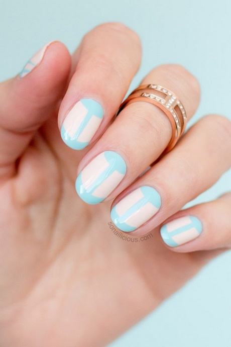 blue-french-manicure-nails-51_6 Albastru unghii manichiura frantuzeasca