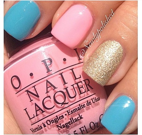 blue-pink-nails-36_3 Albastru unghii roz