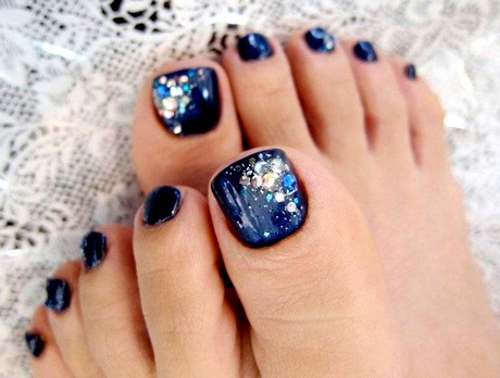 blue-toe-nail-designs-03_5 Albastru toe unghii modele