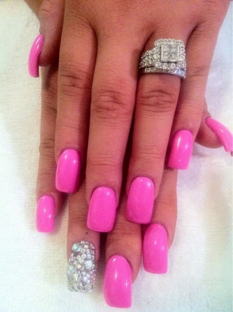 bright-pink-nails-13_7 Unghii roz roz