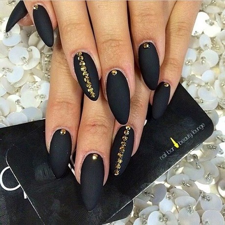 classy-black-nails-45_15 Elegant unghiile negre