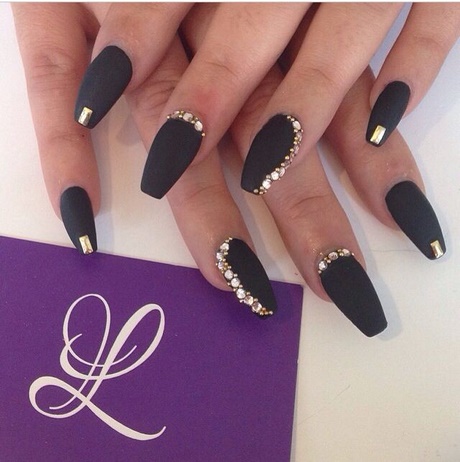 classy-black-nails-45_4 Elegant unghiile negre