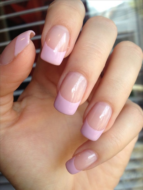 color-french-nail-designs-76_18 Modele de unghii franceze de culoare