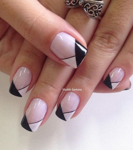 color-french-nail-designs-76_2 Modele de unghii franceze de culoare