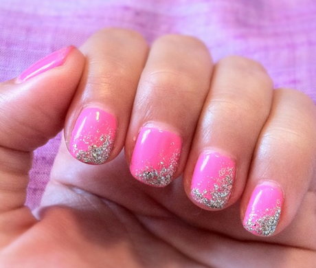 cool-pink-nail-designs-27 Modele Cool de unghii roz