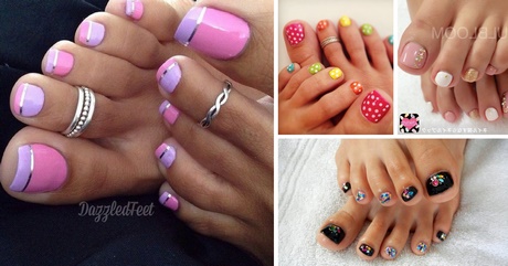 cute-nail-designs-for-toes-45_14 Modele drăguțe de unghii pentru degetele de la picioare